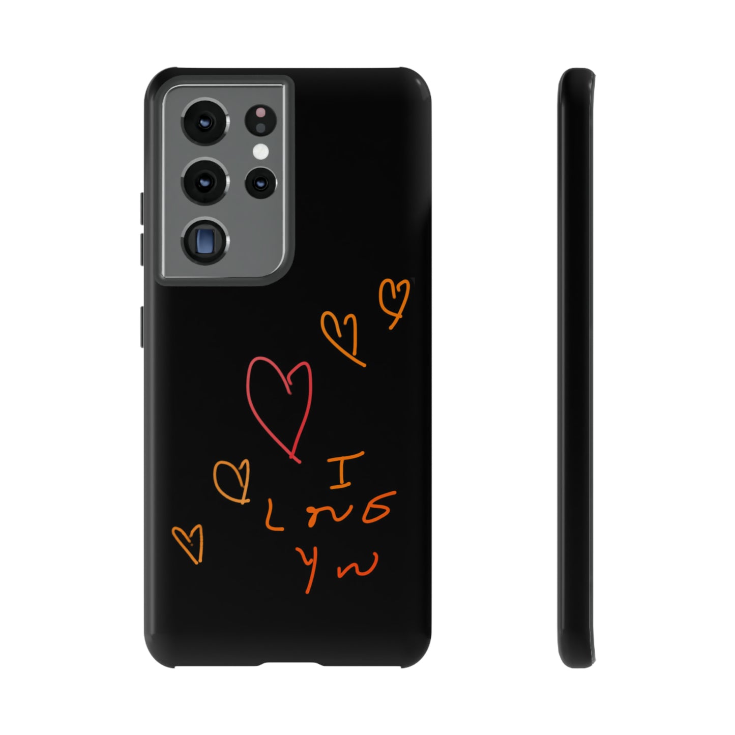 5 Hearts/I love You- Tough Cases- 46 Phone Styles