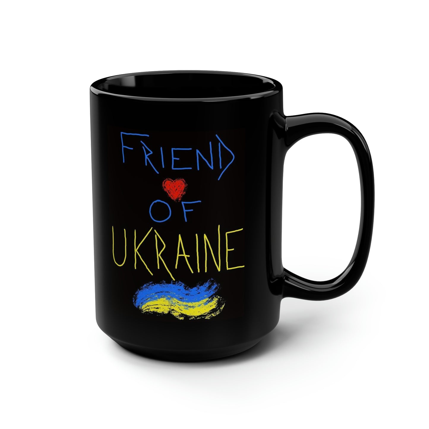 Charity Ukraine- Mug, 15oz- Friend of Ukraine