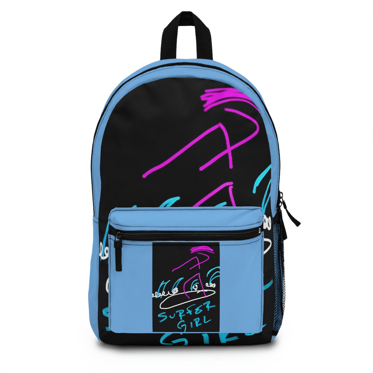 Surfer Girl- Backpack Powder Blue