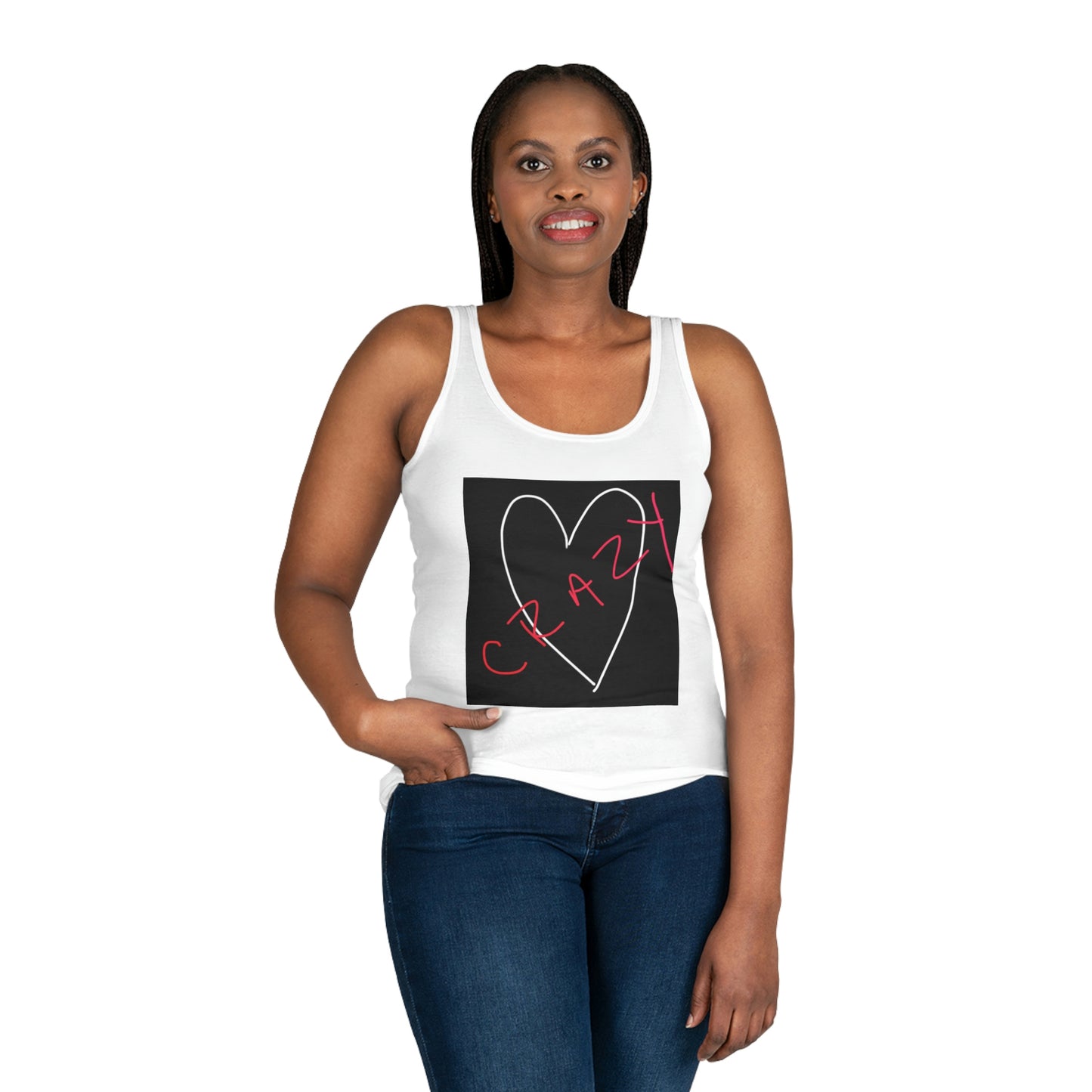 Crazy Heart- Women's Tank Top