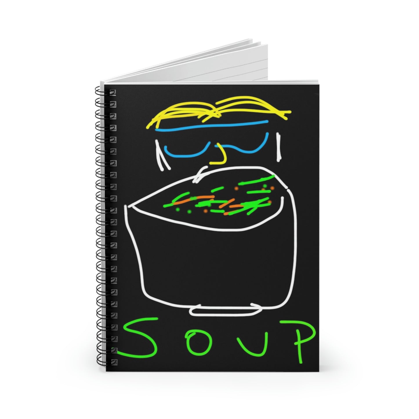 SOUP- Spiral Notebook - Ruled Line