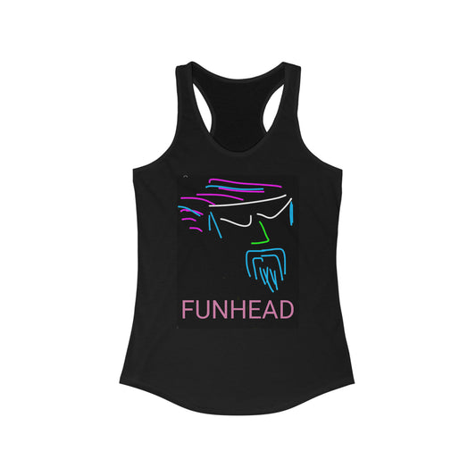 Funhead- Women's Ideal Racerback Tank