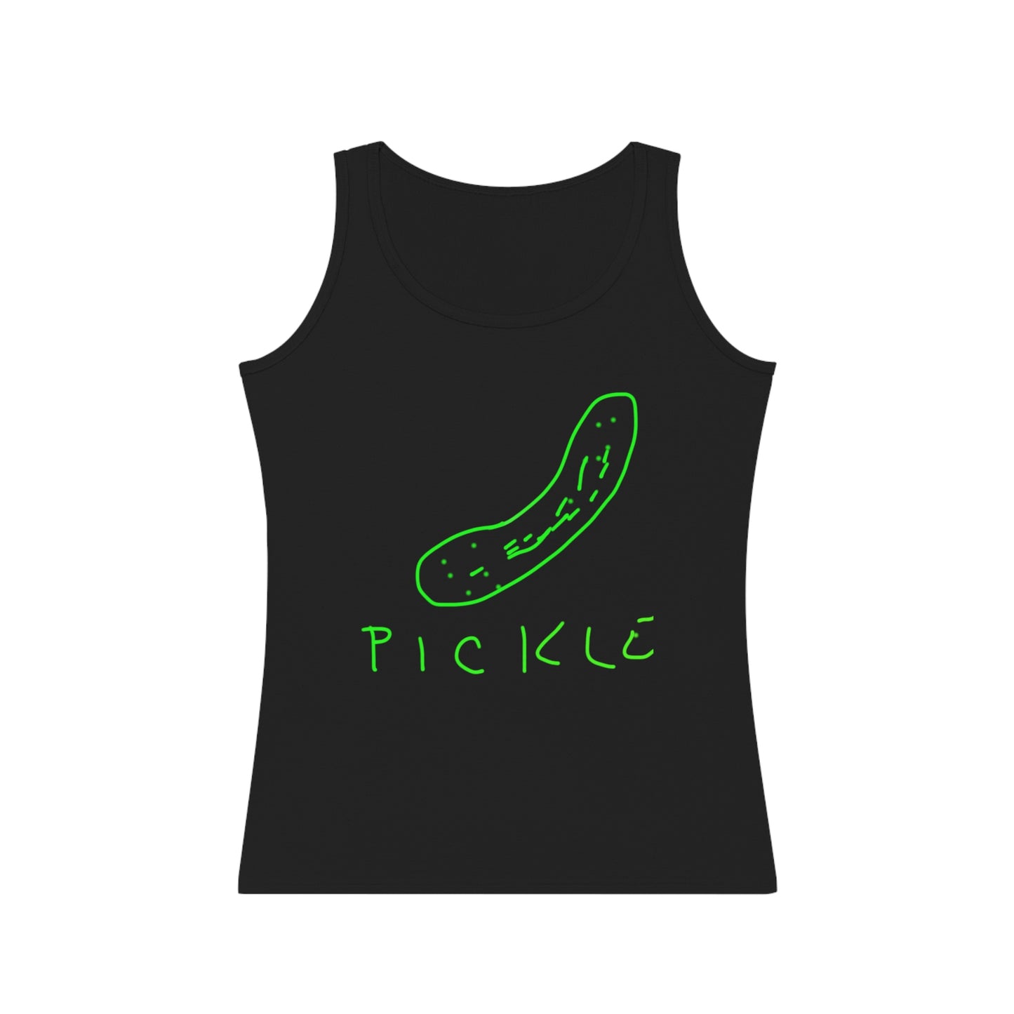 Pickle- Women's Tank Top- Black