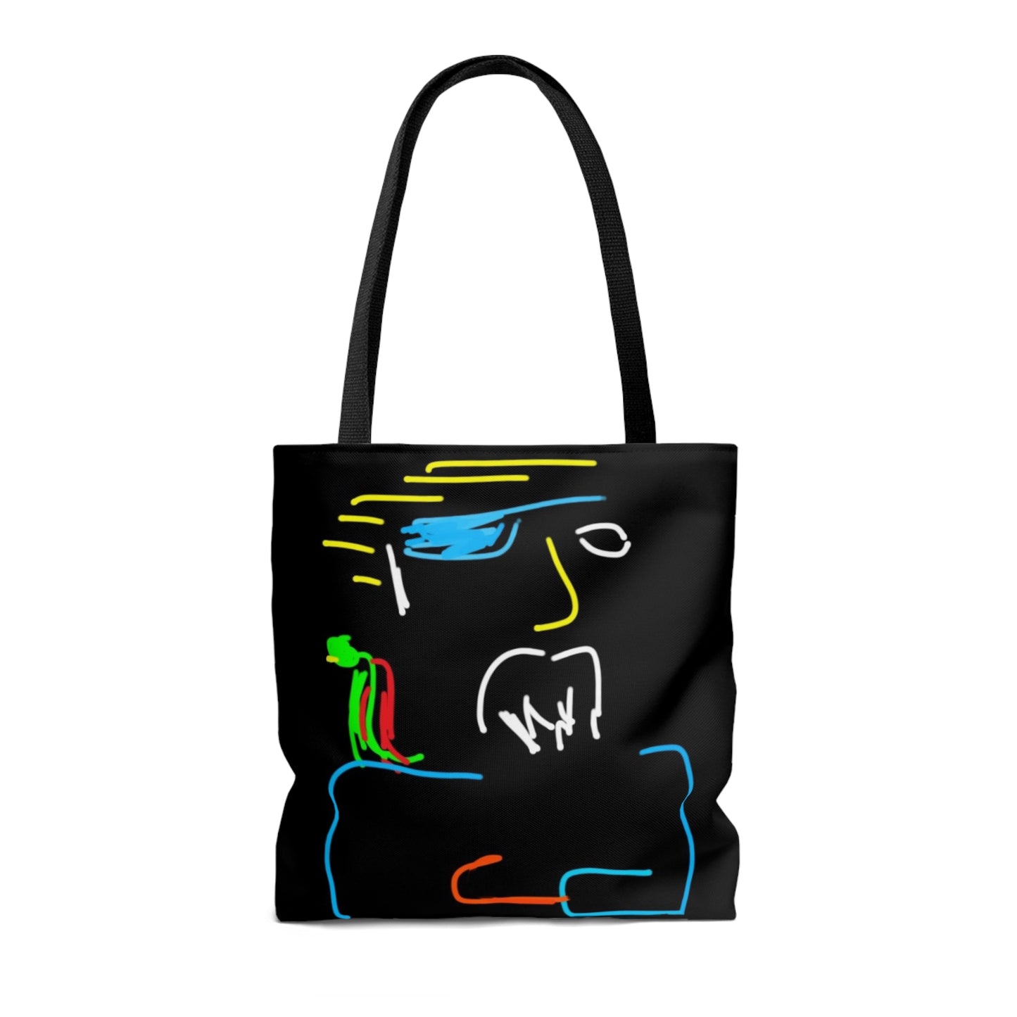 Pirate- Tote Bag (AOP)- Black