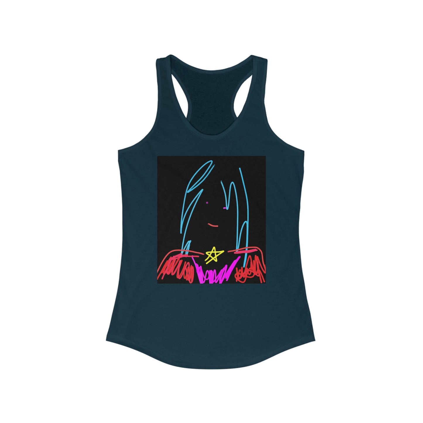 SuperHero- Women's Ideal Racerback Tank