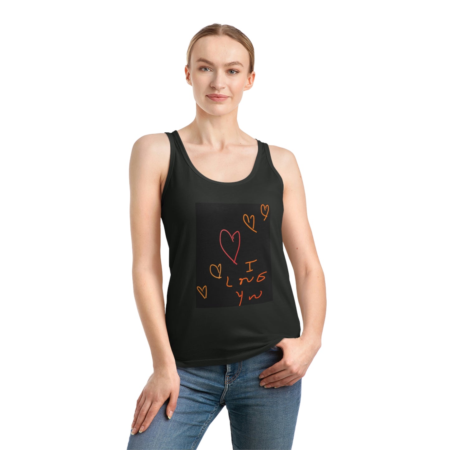 5 Hearts/I Love You- Women's Dreamer Tank Top