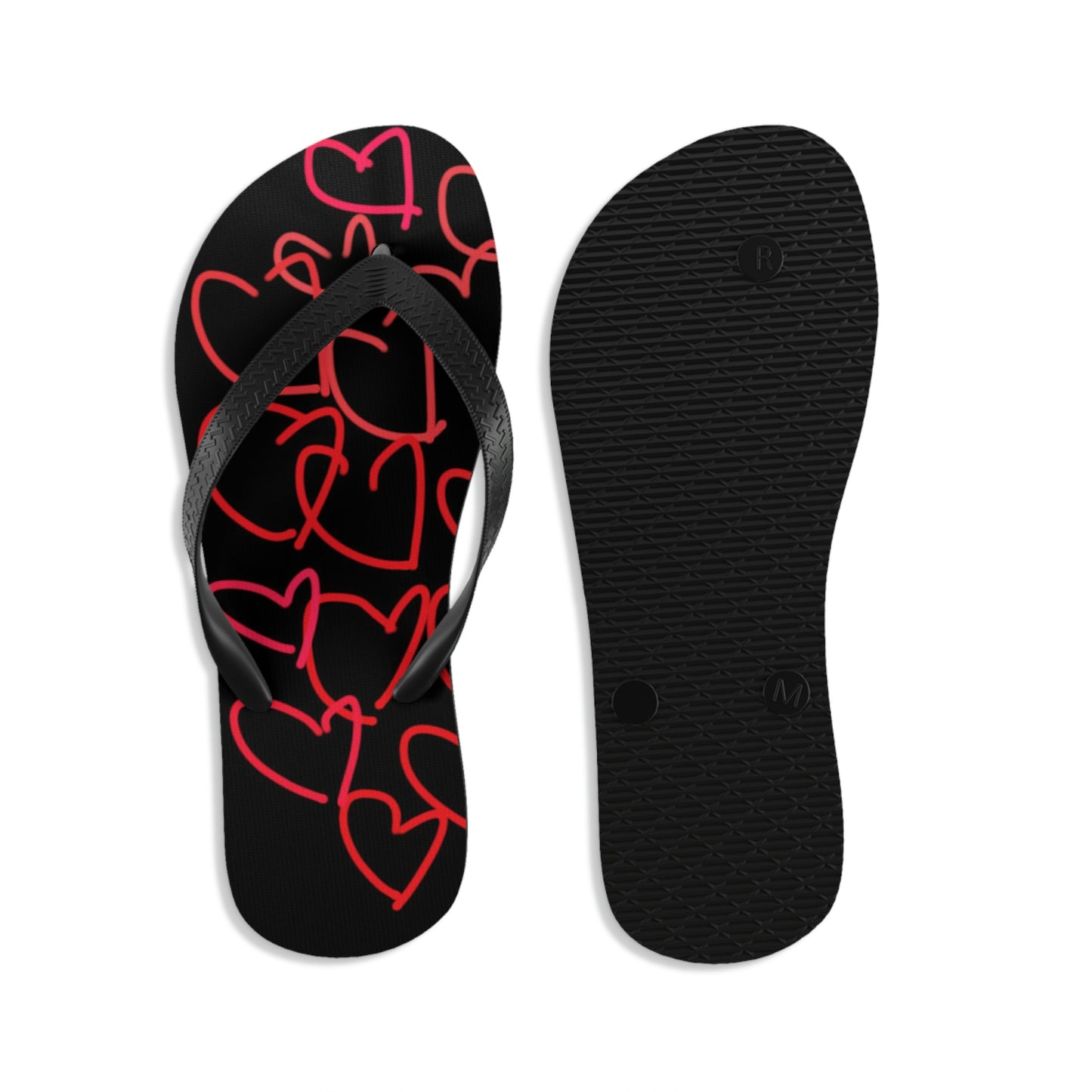 Million Hearts- Unisex Flip-Flops