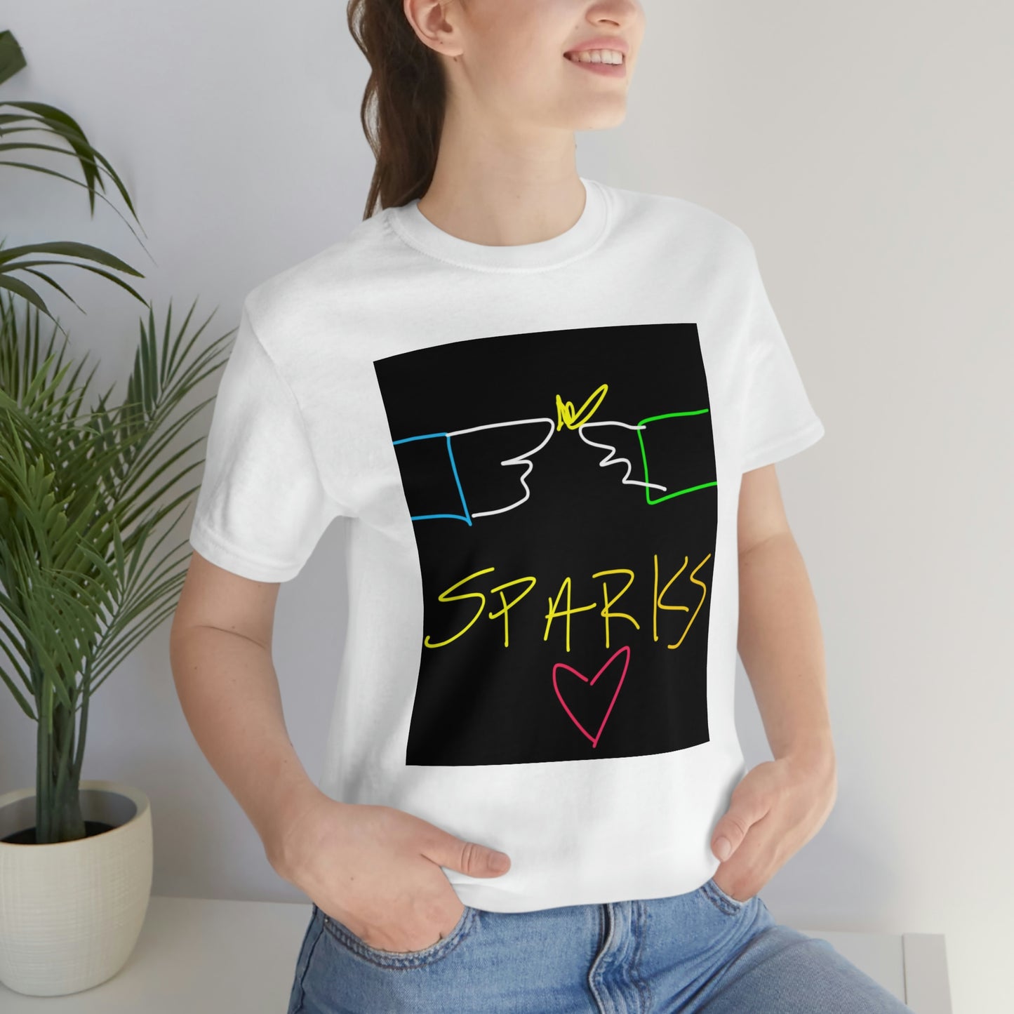 SPARKS- Unisex Jersey Short Sleeve Tee