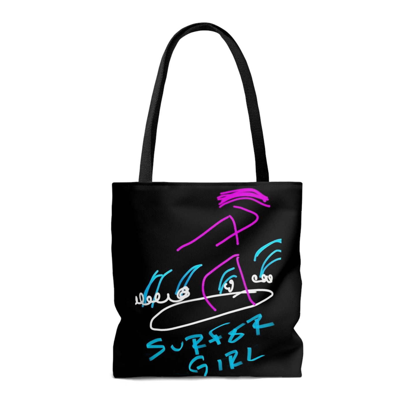 Surfer Girl- AOP Tote Bag