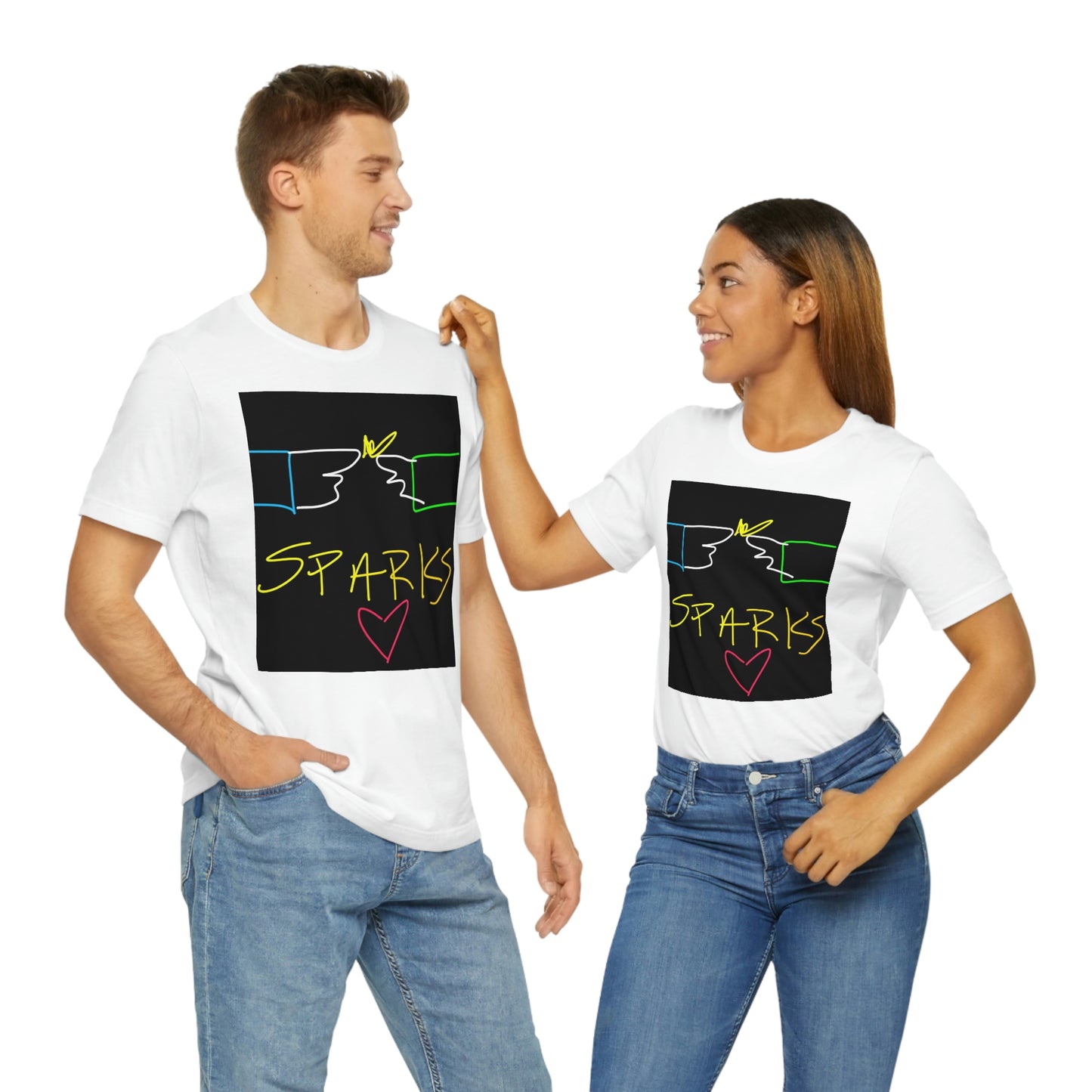 SPARKS- Unisex Jersey Short Sleeve Tee