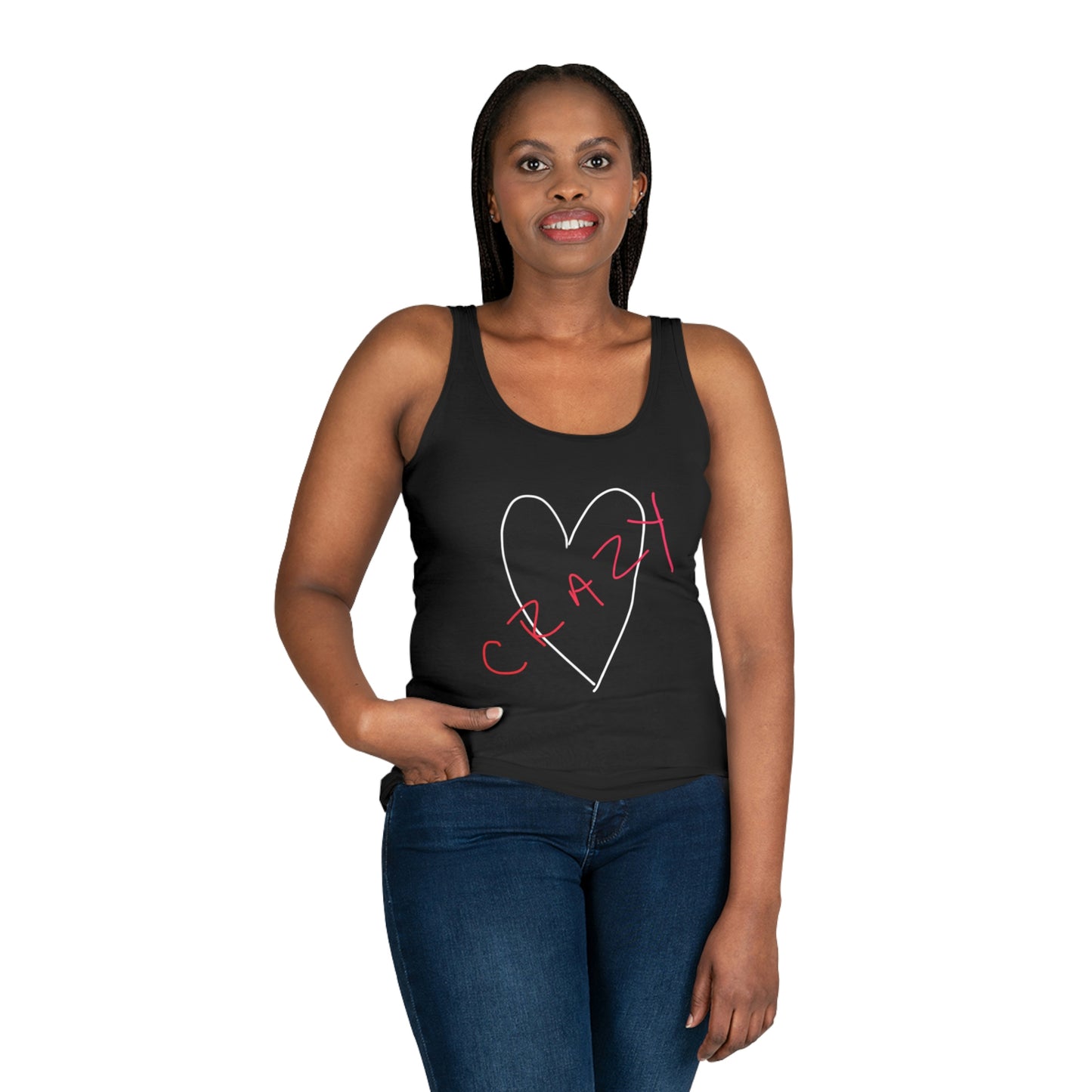 Crazy Heart- Women's Tank Top