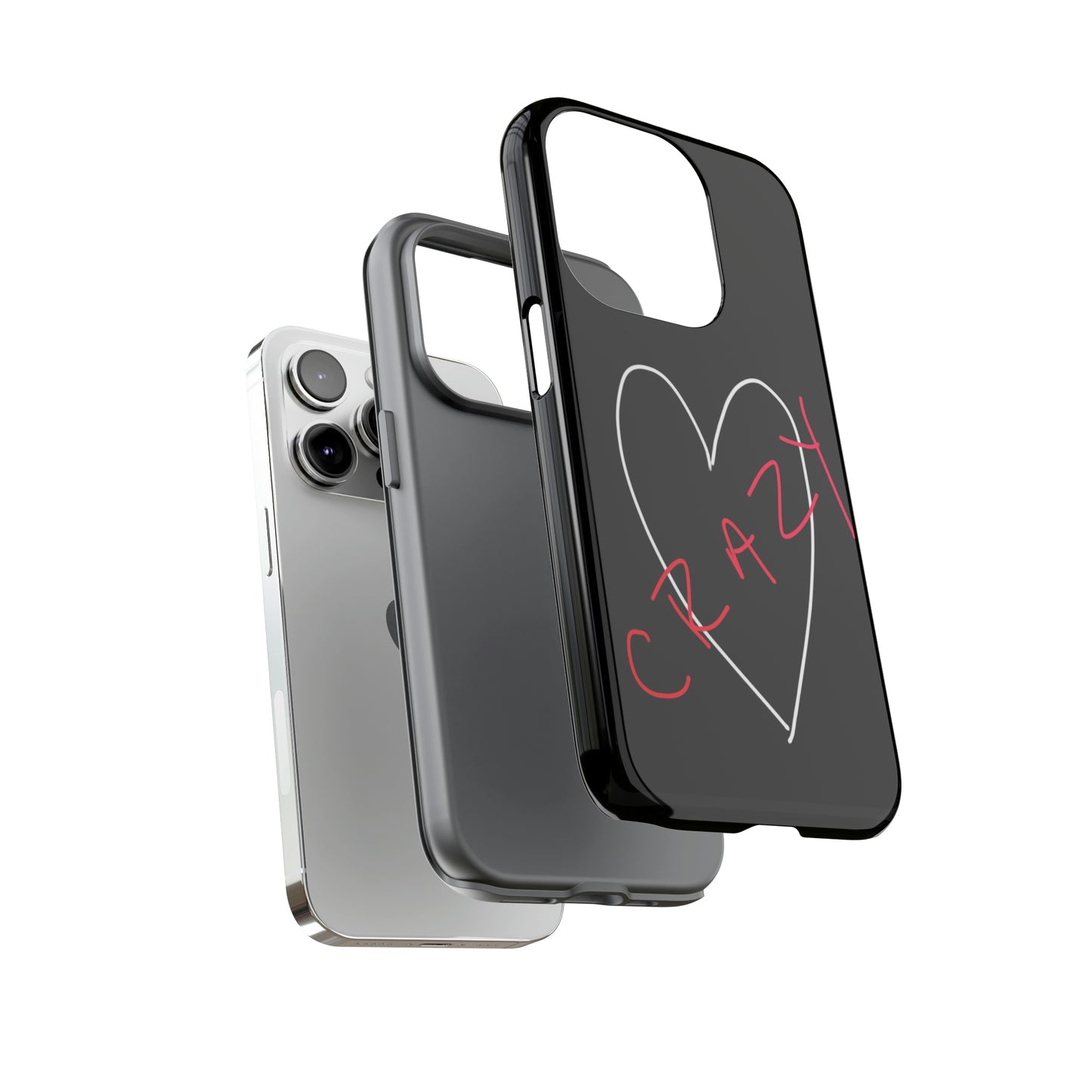 Crazy Heart- Tough Cases- 41 Phone Styles