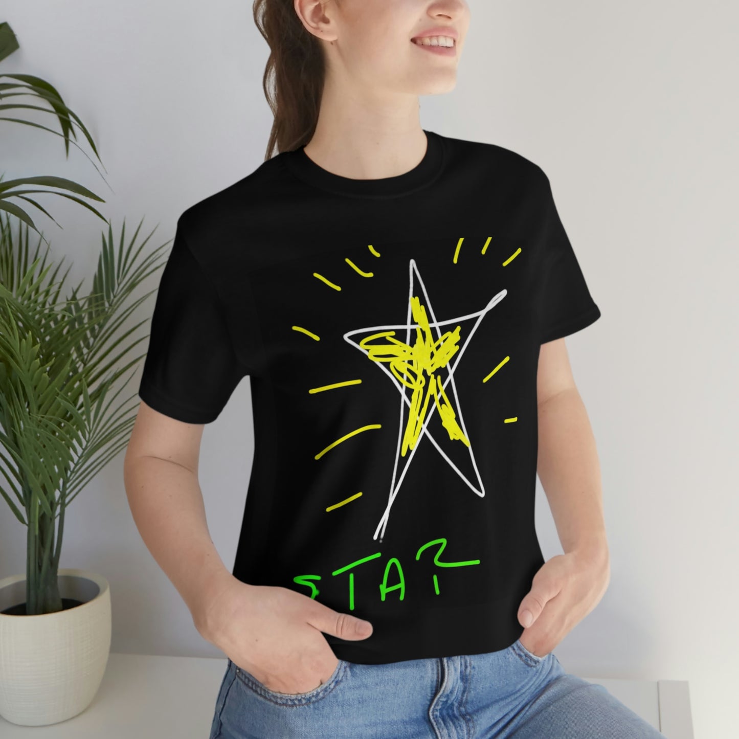 Star- Unisex Jersey Short Sleeve Tee