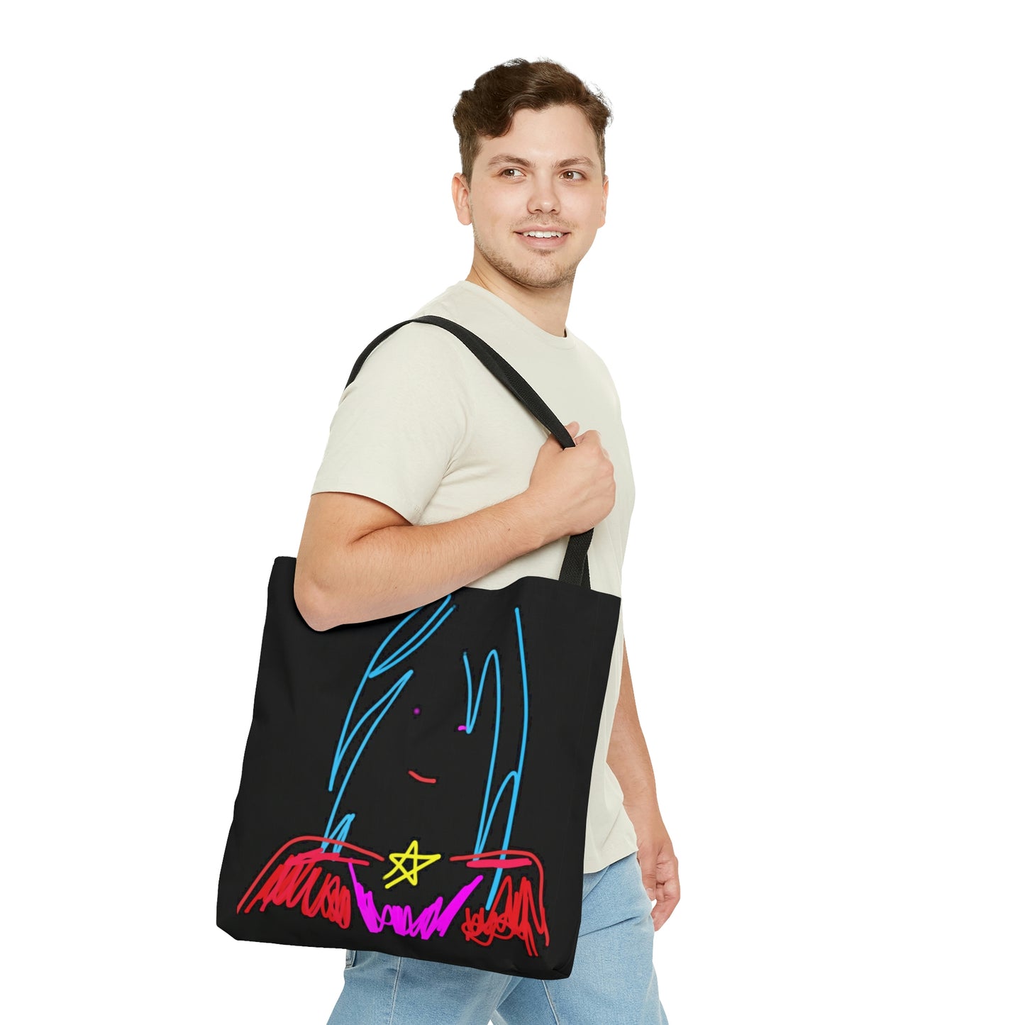 SuperHero- AOP Tote Bag