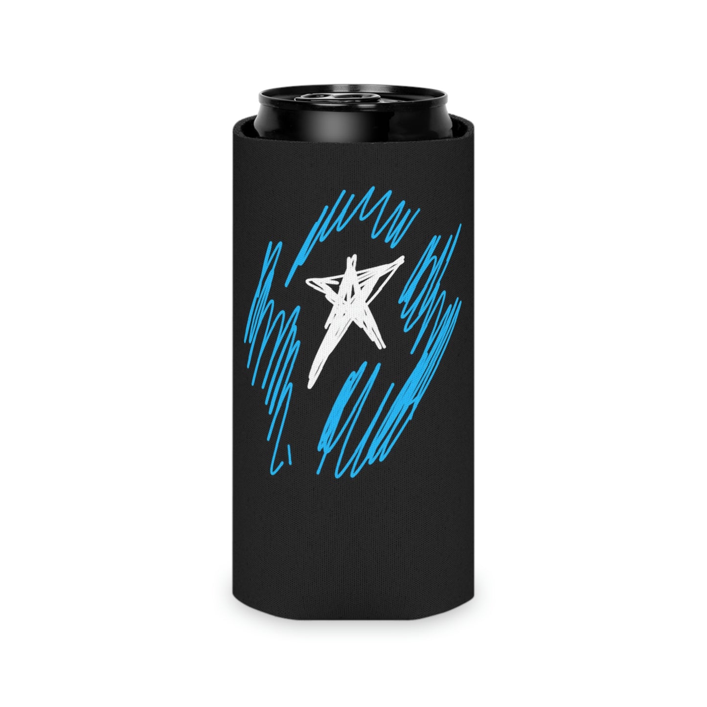 July 4th- Star Field- Can Cooler