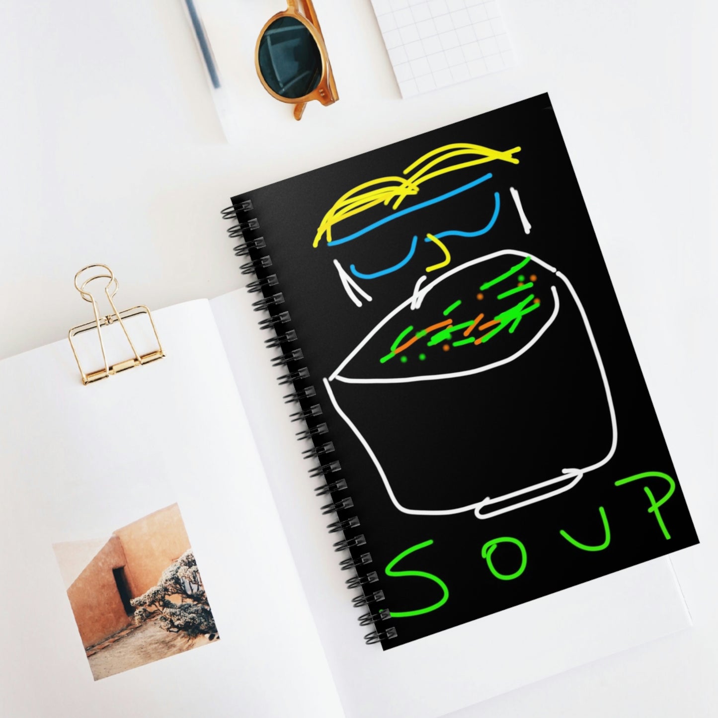 SOUP- Spiral Notebook - Ruled Line