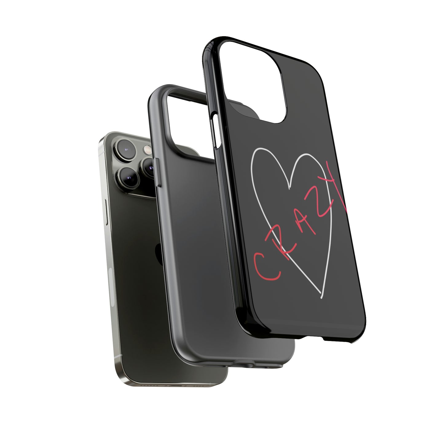 Crazy Heart- Tough Cases- 41 Phone Styles