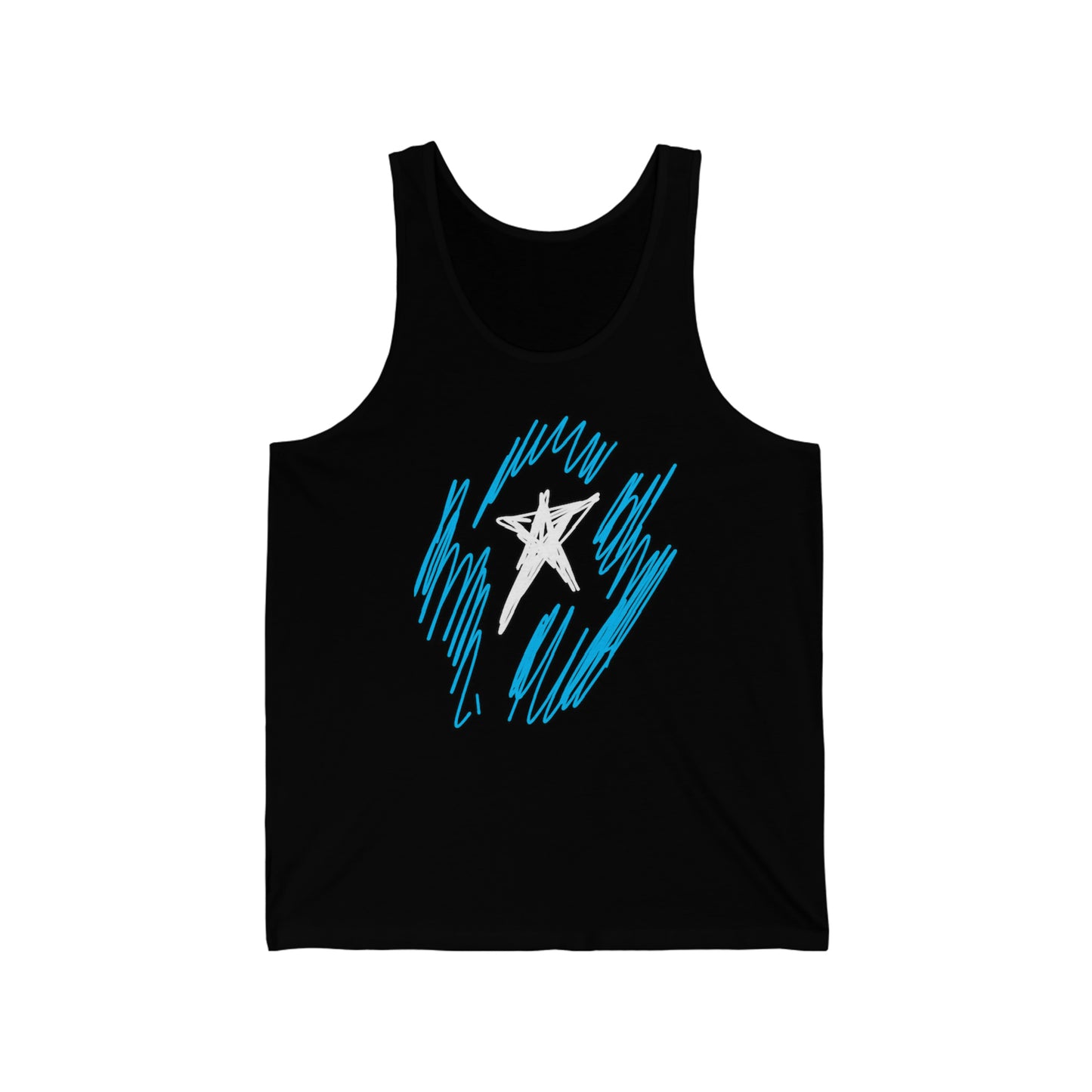 July 4th- Star Field- Men's/Unisex Jersey Tank