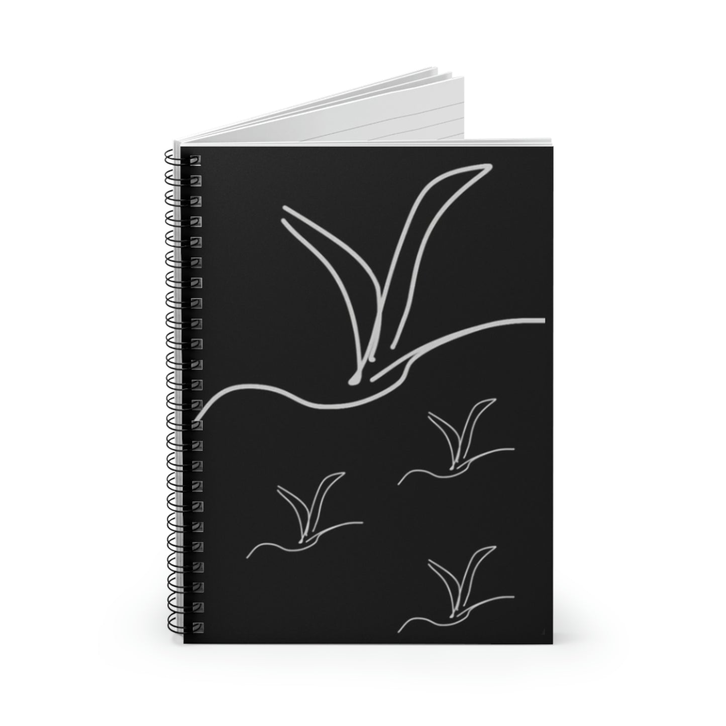 Origami/Flock- Spiral Notebook - Ruled Line