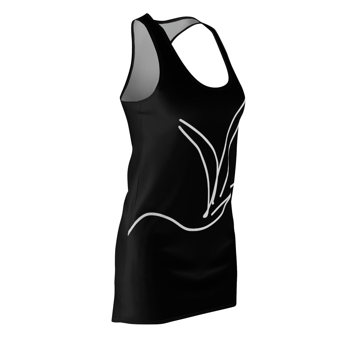 Origami- Women's Cut & Sew Racerback Dress (AOP)