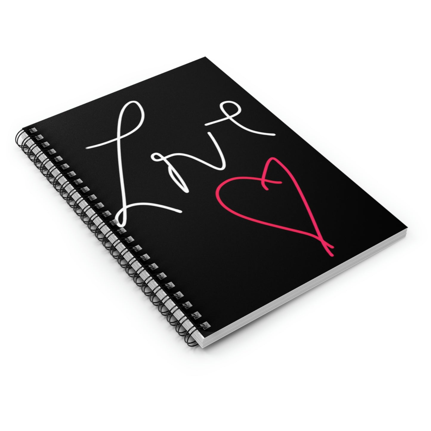 Love- Spiral Notebook - Ruled Line