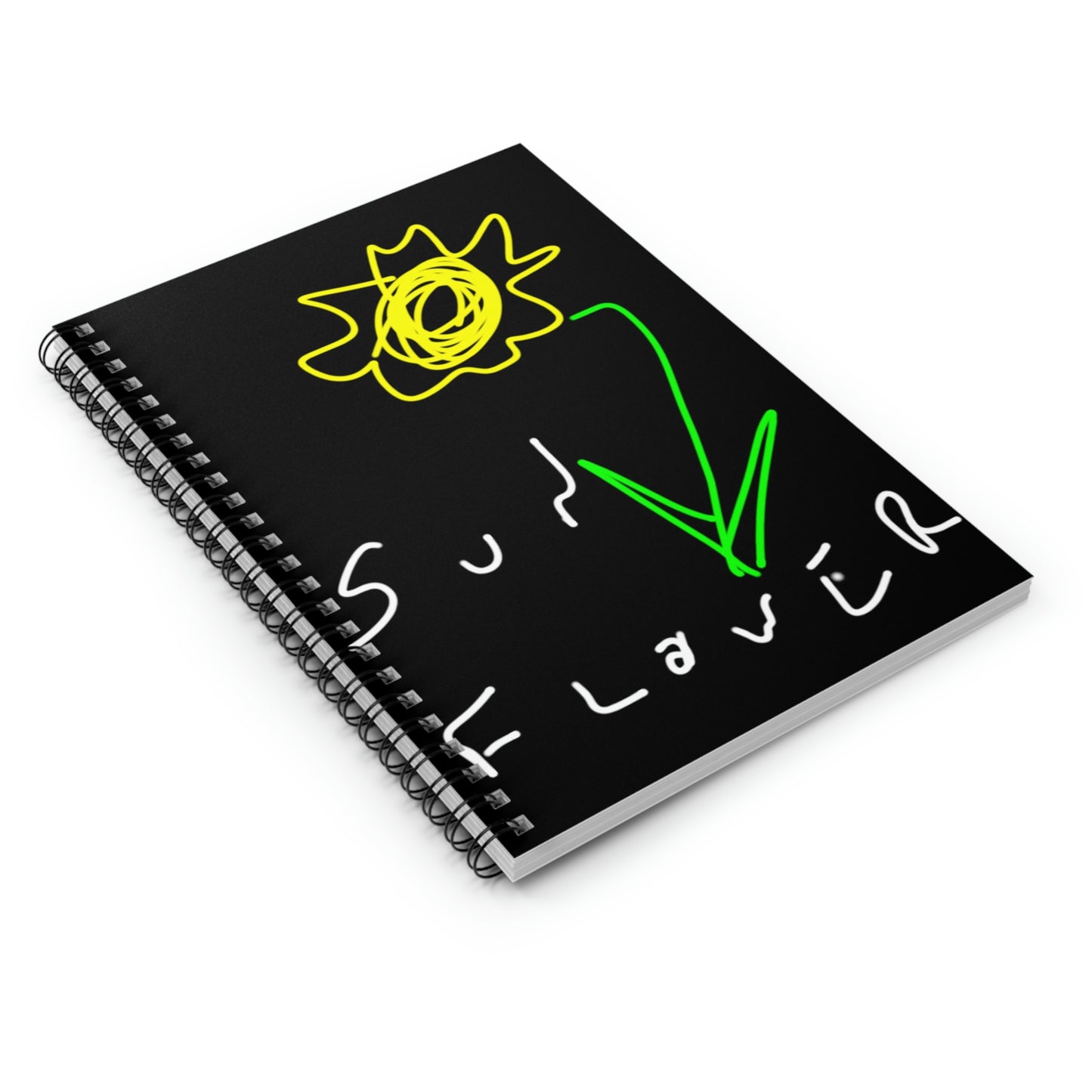 Sunflower- Spiral Notebook - Ruled Line