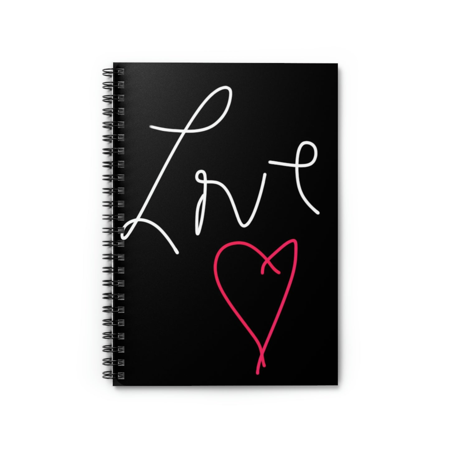 Love- Spiral Notebook - Ruled Line