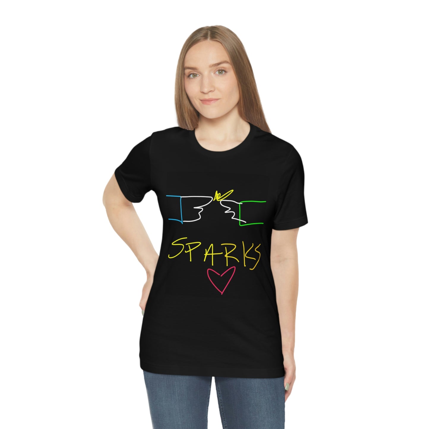 SPARKS- Unisex Jersey Short Sleeve Tee