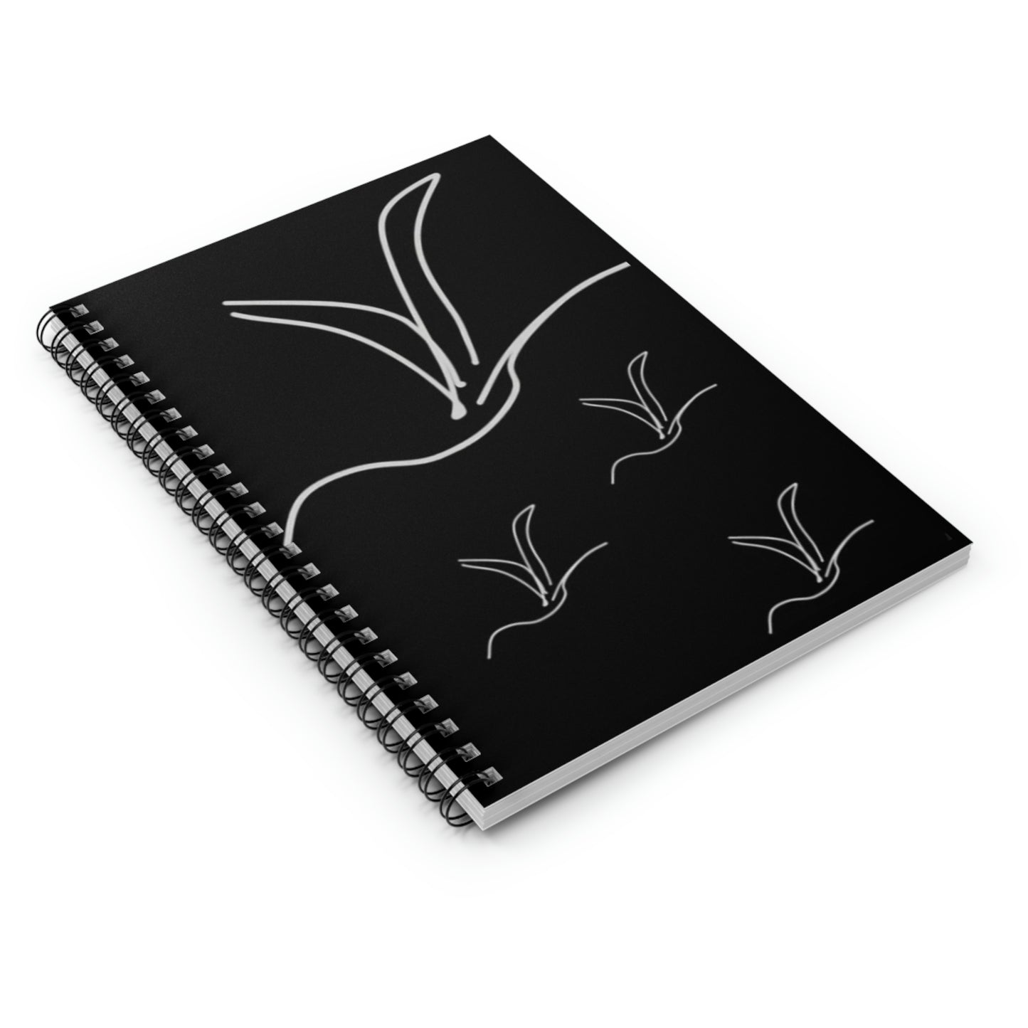 Origami/Flock- Spiral Notebook - Ruled Line