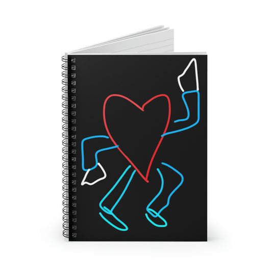 You Make My Heart Dance- Spiral Notebook - Ruled Line