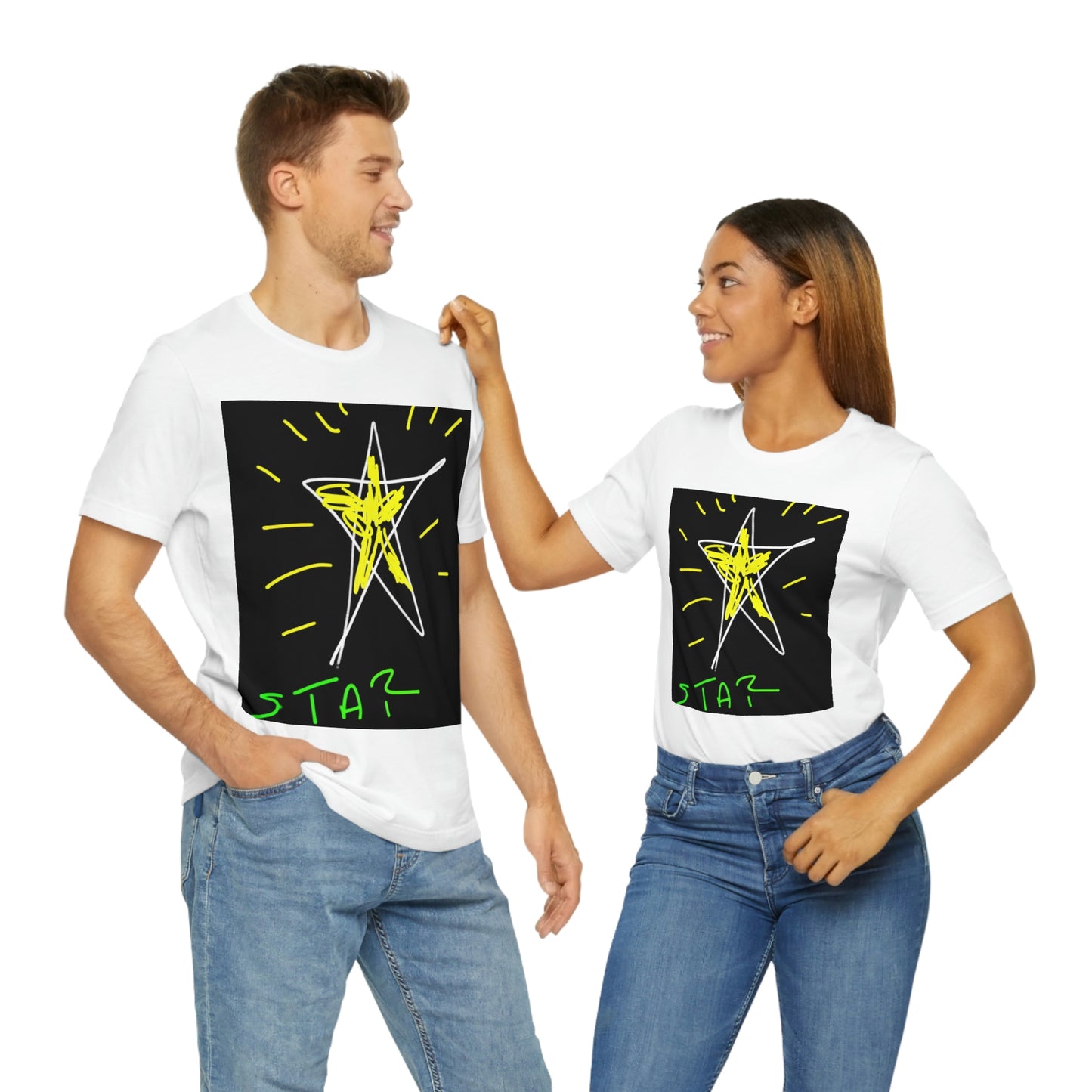 Star- Unisex Jersey Short Sleeve Tee