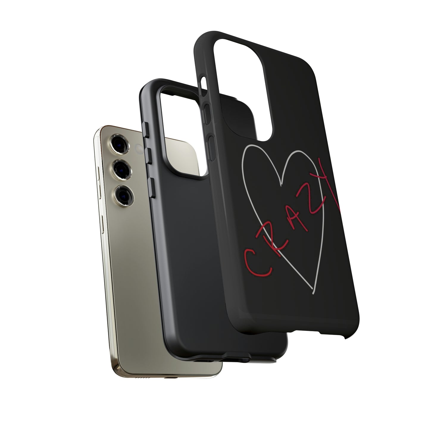 Crazy Heart- Tough Cases- 41 Phone Styles