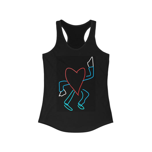 You Make My heart Dance- Women's Ideal Racerback Tank