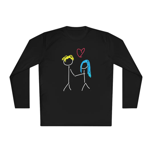 Stick Couple- Unisex Lightweight Long Sleeve Tee