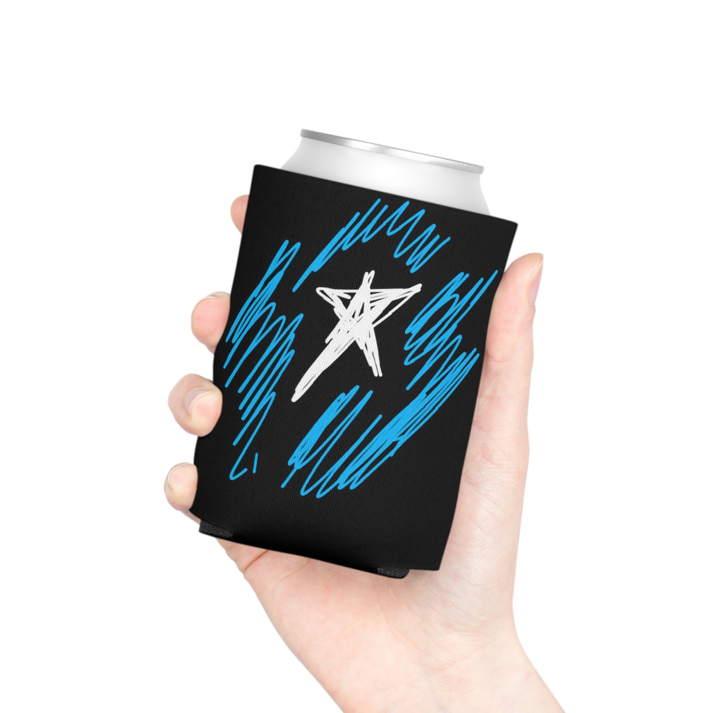 July 4th- Star Field- Can Cooler