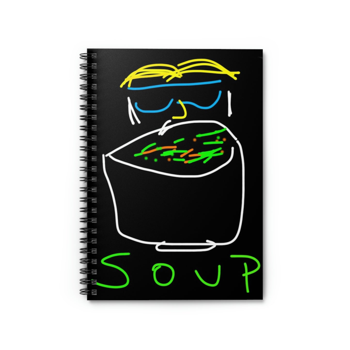 SOUP- Spiral Notebook - Ruled Line