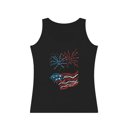 July 4th- Fireworks- Women's Tank Top