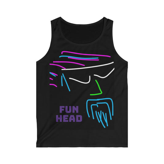 Funhead- Men's Softstyle Tank Top