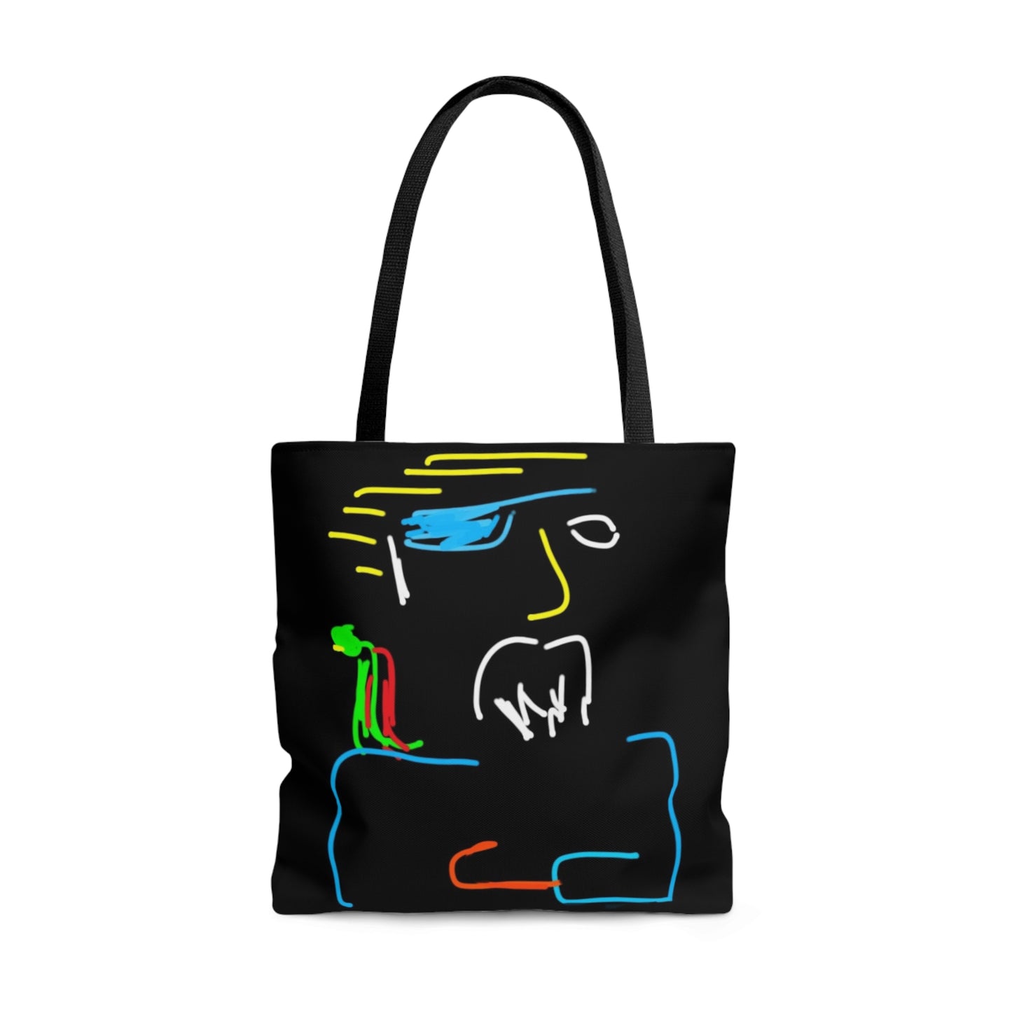 Pirate- Tote Bag (AOP)- Black