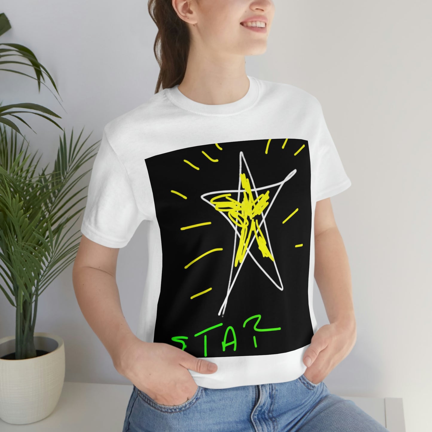 Star- Unisex Jersey Short Sleeve Tee