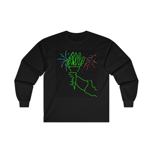 July 4th- Liberty- Ultra Cotton Long Sleeve Tee