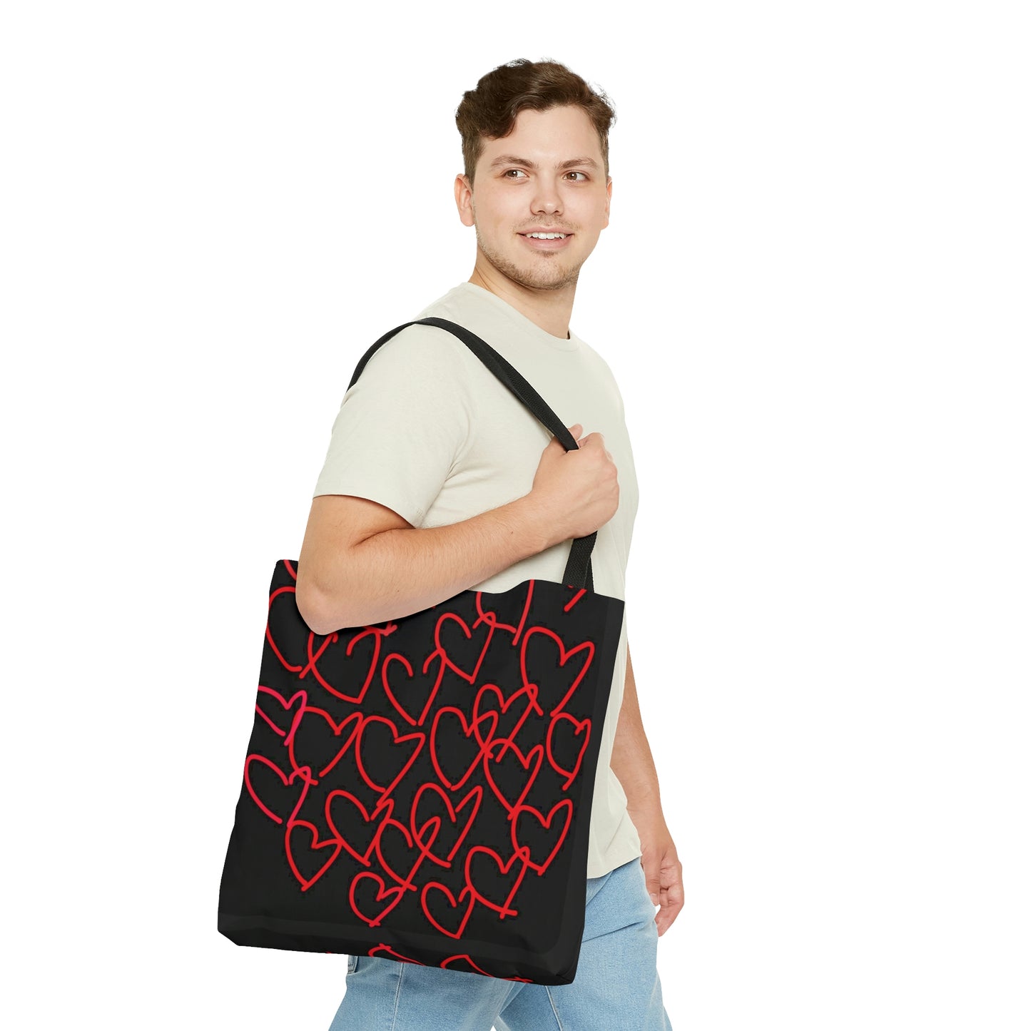 Million Hearts- AOP Tote Bag