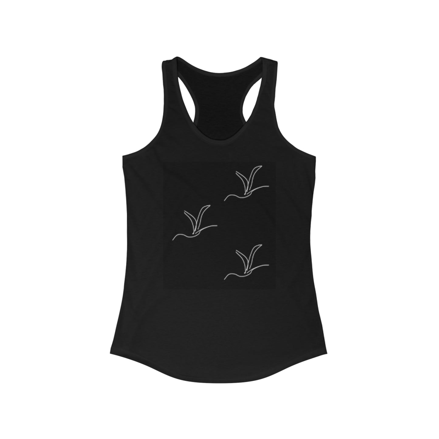 Origami x3- Women's Ideal Racerback Tank