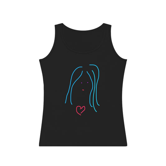 Heart Girl- Women's Tank Top