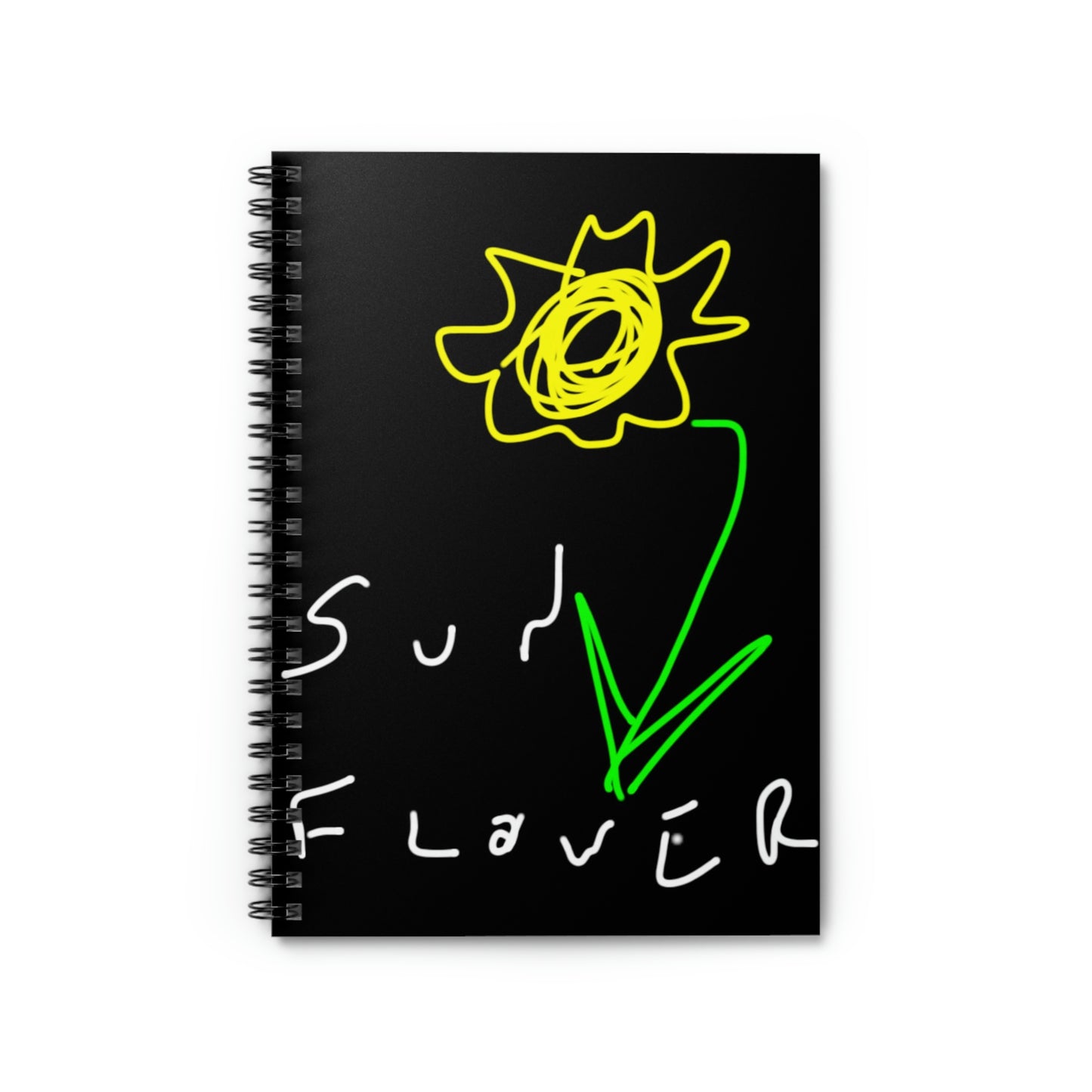 Sunflower- Spiral Notebook - Ruled Line