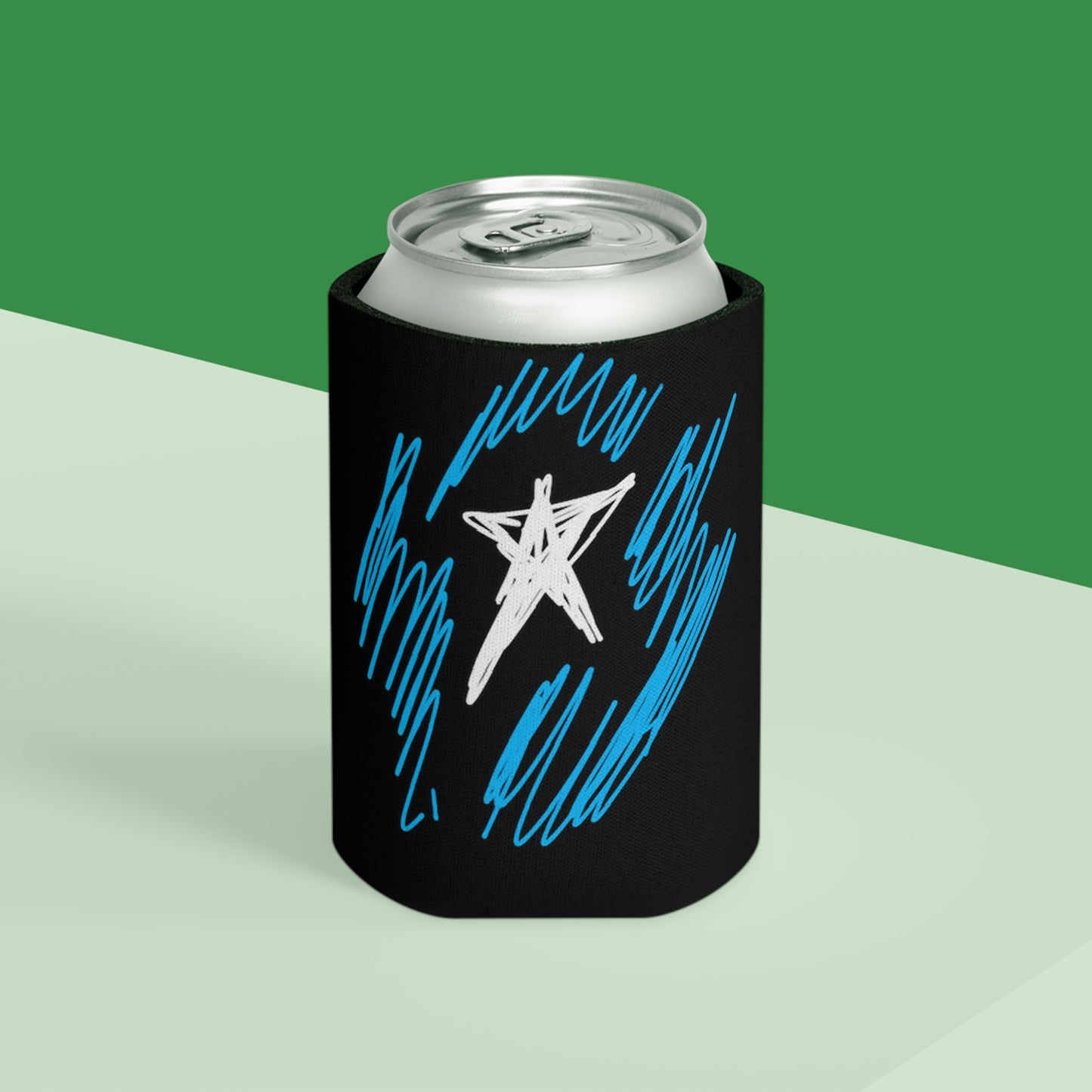 July 4th- Star Field- Can Cooler