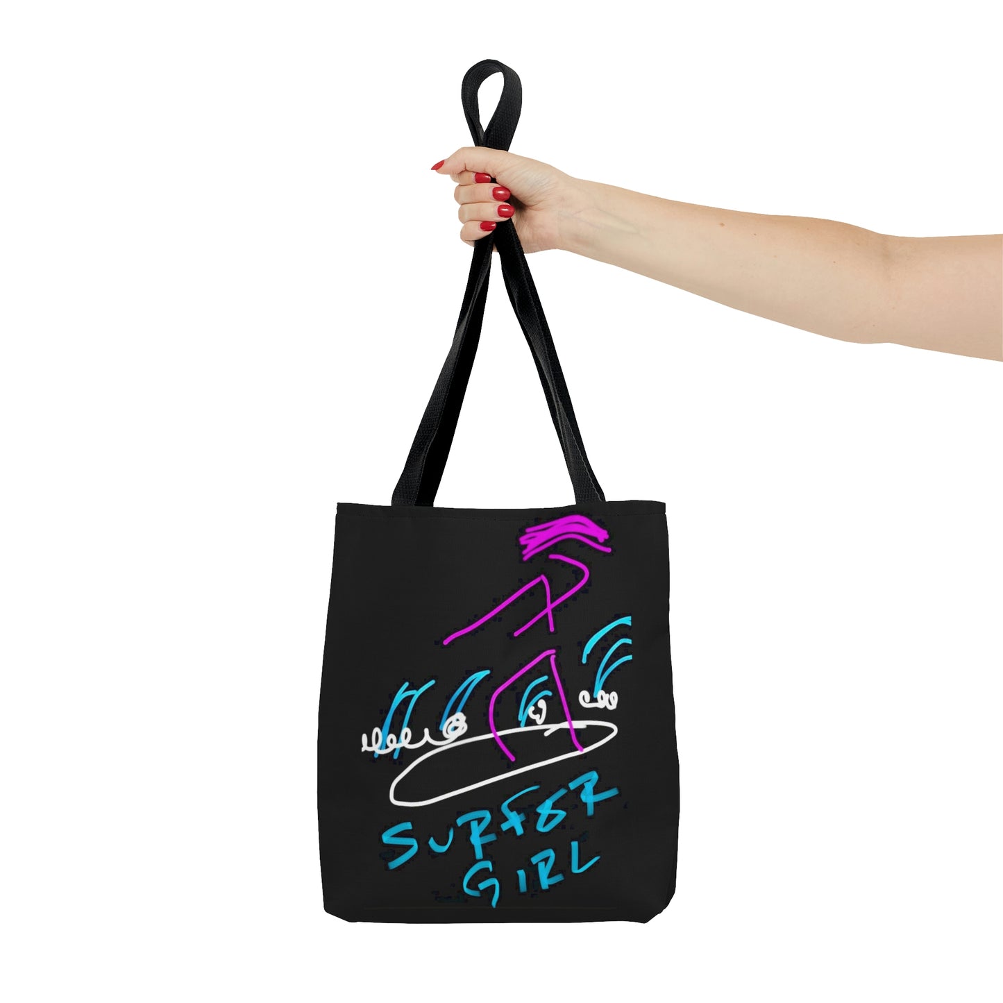 Surfer Girl- AOP Tote Bag