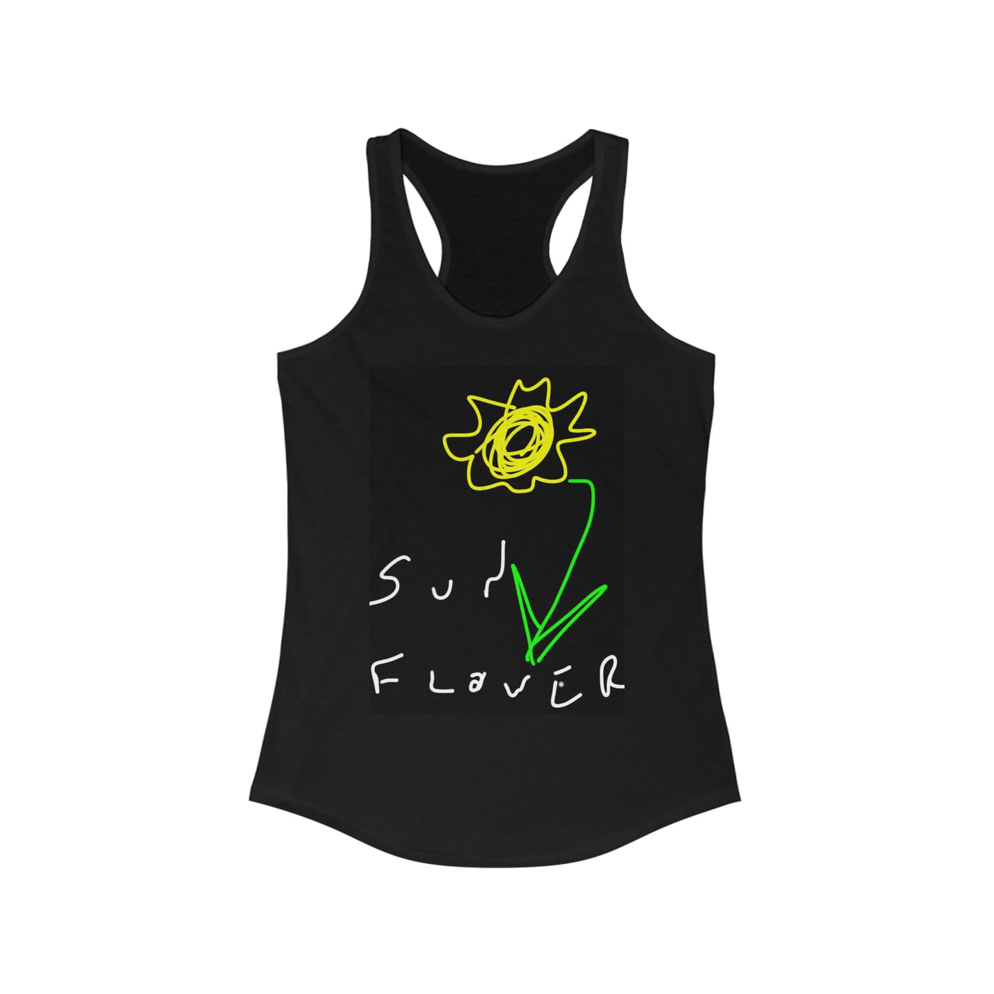 Sunflower- Women's Ideal Racerback Tank