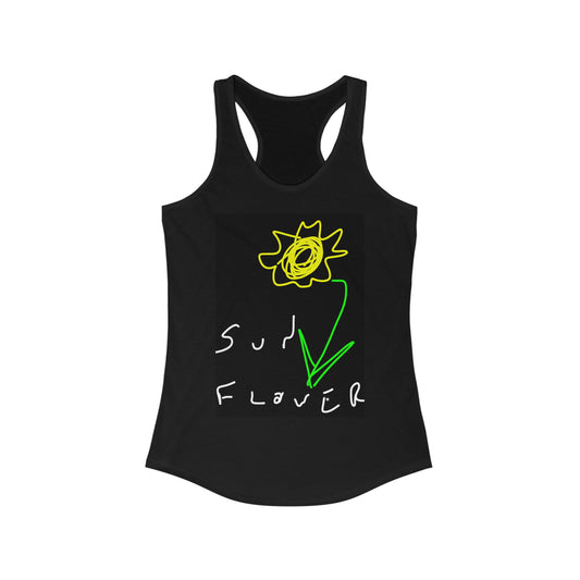 Sunflower- Women's Ideal Racerback Tank