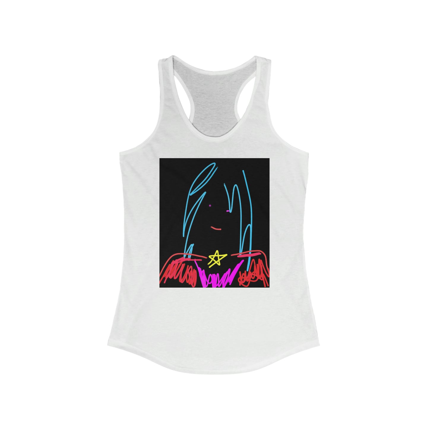 SuperHero- Women's Ideal Racerback Tank